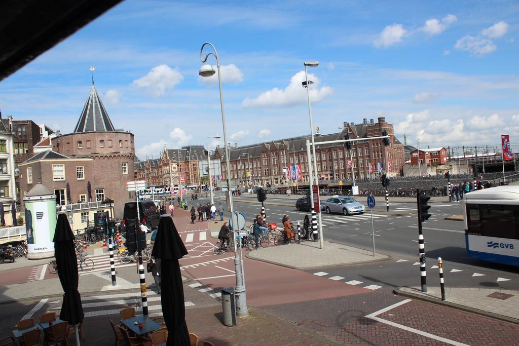 Hotel Restaurant Old Bridge Amsterdam Bagian luar foto