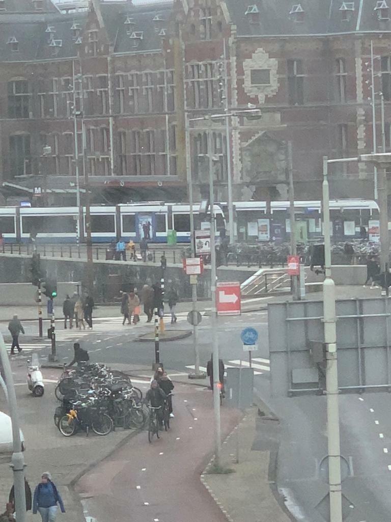 Hotel Restaurant Old Bridge Amsterdam Bagian luar foto